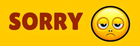 Sorry